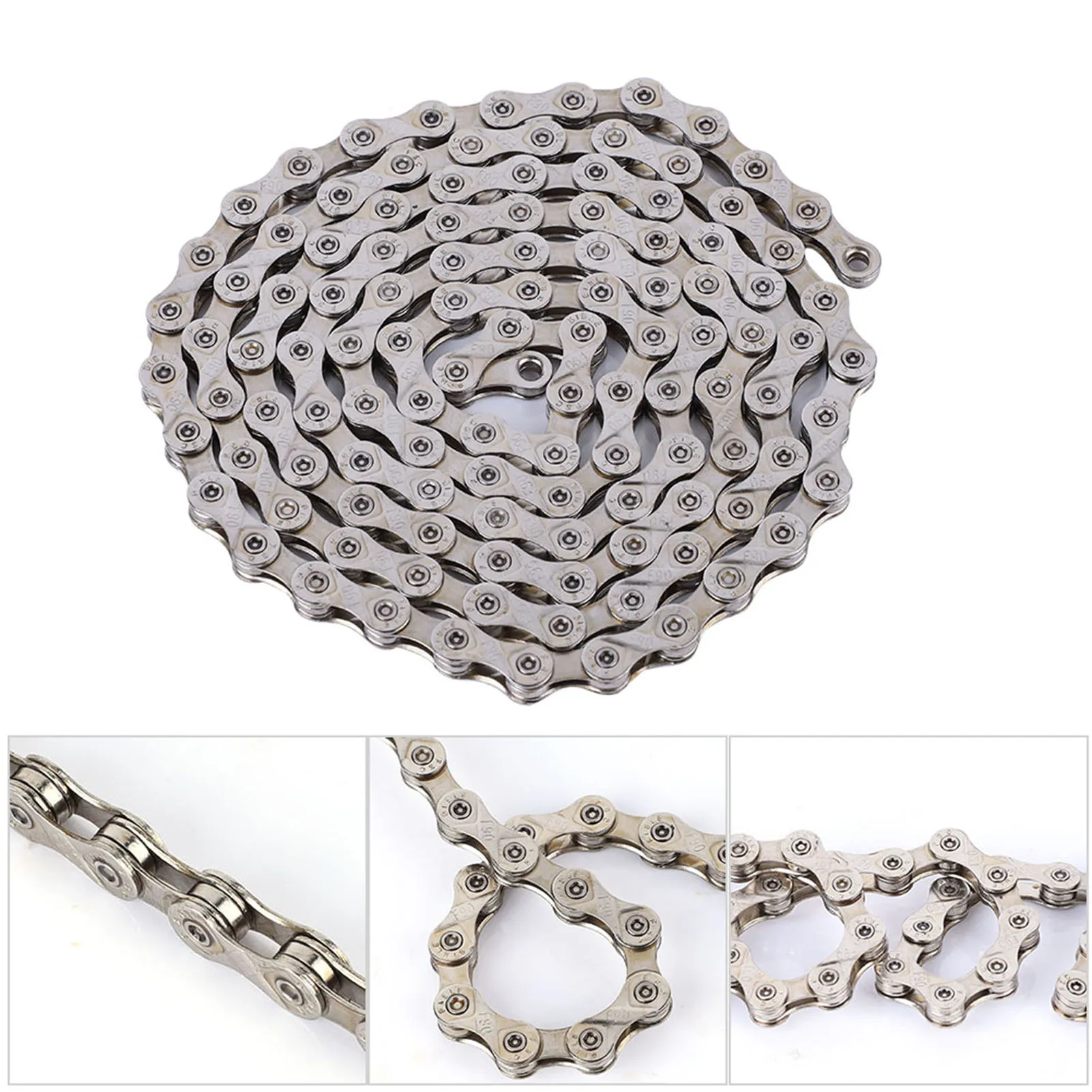 Bicycle Chain Bicycle Chains 27 Speed High-grade Steel Stretch-proof For Road Mountain