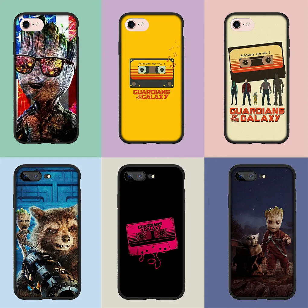 Marvel Guardians Of The Galaxy Telefon Abdeckung Fall für iPhone