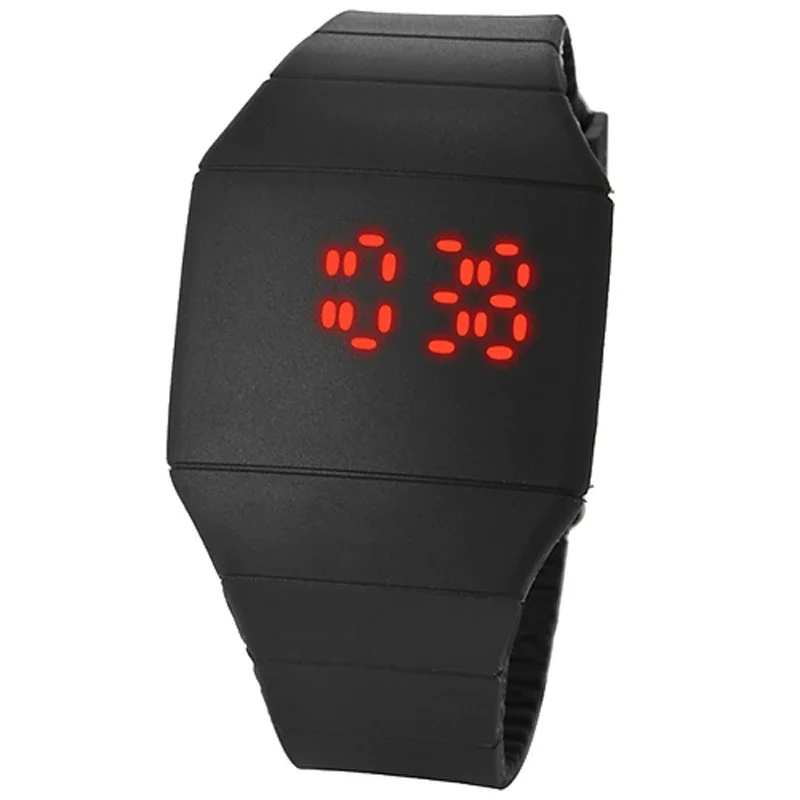 Fashion Touch Screen Led Orologi Digitali Uomo Ultra Sottile Moda Orologi Sportivi Uomo Donna Silicone Bambini Orologi Reloj Hombre