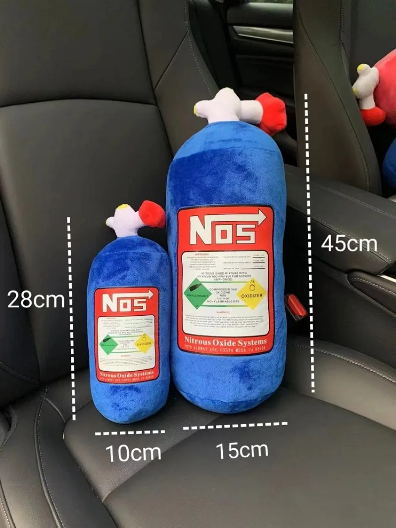 28cm/45cm 1개 자동차 헤드레스트 목베개 질소통 쿠션 자동차 헤드레스트 목베개 허리 쿠션 NOS 헤드레스트