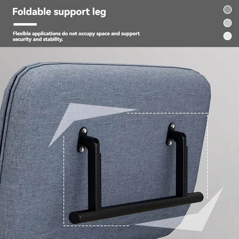 Modern folding sofa bed apartment small apartment simple single and double folding sofa with armrest - Image 3