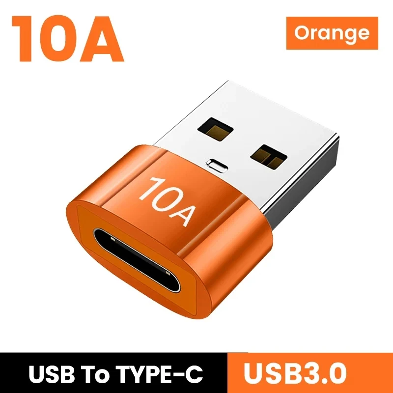 10A OTG نوع C أنثى إلى USB ذكر USB 3.0 إلى Type-C...