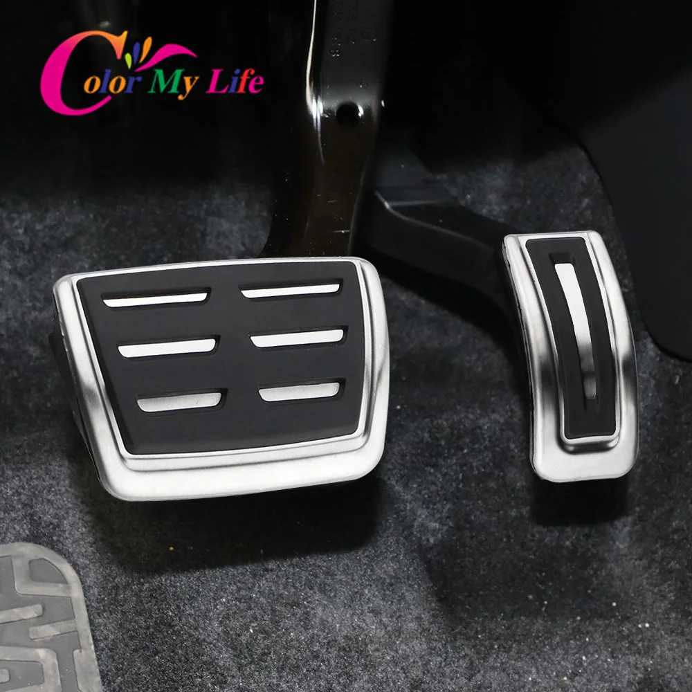 Car Pedal Covers For Volkswange VW Polo Bora Jetta Golf 4 MK4 IV Jetta MK4 For Audi A1 A3 TT Skoda Fabia Rapid