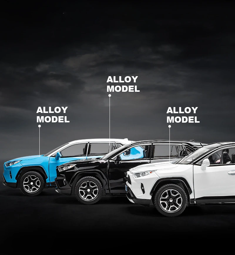 RAV4 SUV 1:22 Ölçekli Model Araba