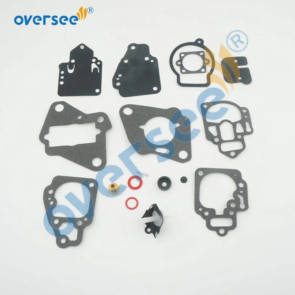 Carburetor Fuel Gasket Kit For Mercury 6 8 9.9 10 15 20 25 HP Replace 1395-9761-1