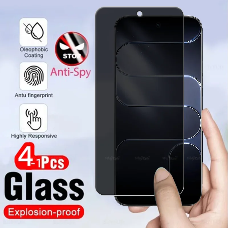 Premium Privacy Anti-Spy Tempered Glass Screen Protector for Tecno Spark 50 Pro (1-4 Pack)