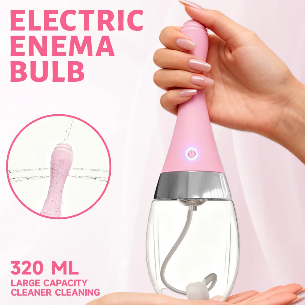 Anal Irrigator Einlauf Set Silikon Einlauf Glühbirne Colon Reiniger Anti Rückfluss Dusche Irrigator Anal Reinigung Feminine Pflege