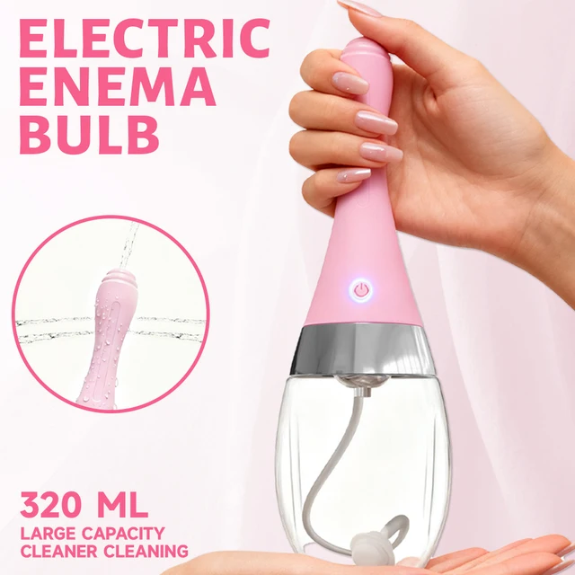 Anal Irrigator Einlauf Set Silikon Einlauf Glühbirne Colon Reiniger Anti Rückfluss Dusche Irrigator Anal Reinigung Feminine Pflege