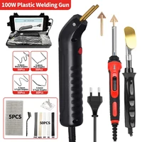 100W Car Bumper Repair Plastic Welding Machine Kit Bumper Repair Car Garage Tools Plastic Soldering Iron Hot Stapler 1