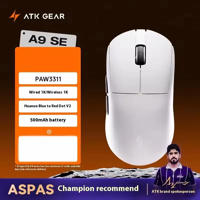 ATK A9 PLUS ULTRA Series Lightweight Wireless E-Sports Mouse