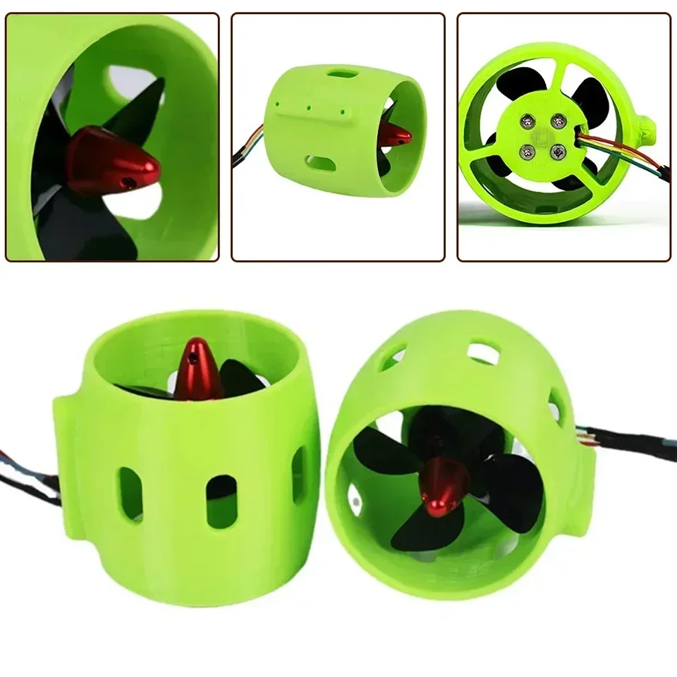 CashMuch RC Boot Thruster Motor 12-24V - Bürstenloser Unterwasserantrieb Für Modellschiffe