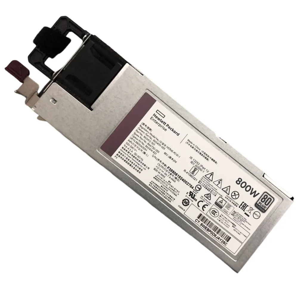New Arrival Original 865414-B21 HPE 800W Power PSU Flex Slot Platinum Hot Plug Power Supply Kit 866730-001 for HPE ServerG9/G10