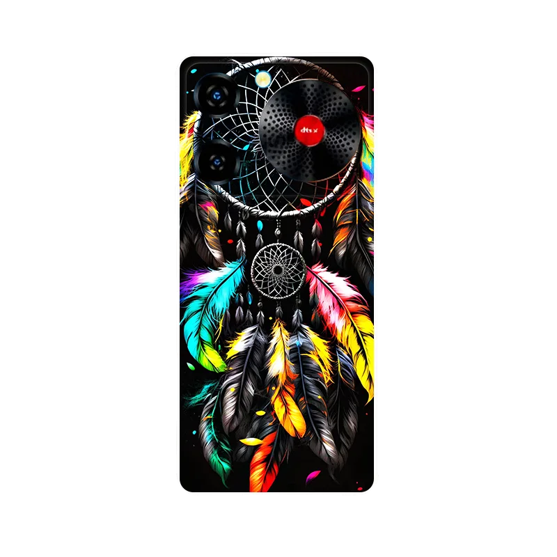Nubia Music Case - Funny Cute Silicone Soft Back with Shockproof Bumper