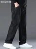 Loose Jeans Men 150KG Straight Stretched Plus Size 50 48 46 44 Denim Pants Elastic Male Casual Large Work Wear Classic Trousers 1