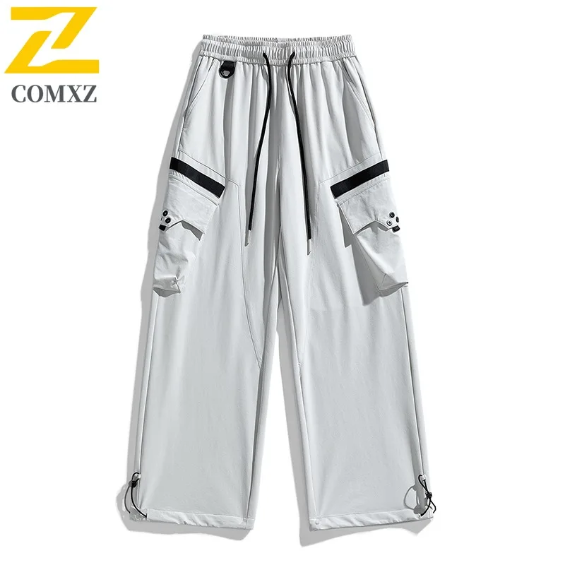 EIAO Quick-Dry Sport Pants Spring Summer Waterproof American Style Softshell Outdoor Camping Fishing Windproof Casual Trousers