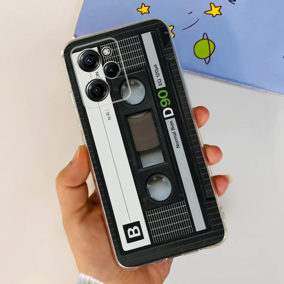 Elegant Printed Soft Silicone TPU Phone Case - Compatible with Poco X5 Series