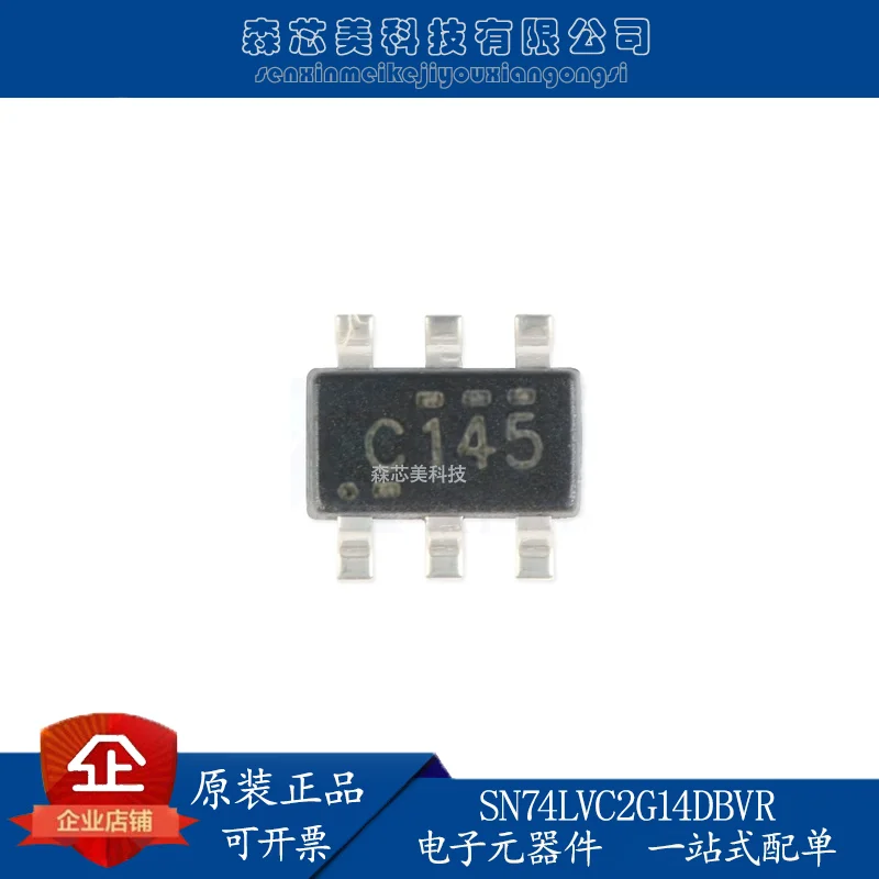 

30 шт. Оригинальный Новый SN74LVC2G14DBVR SOT-23-6 двухканальный триггерный инвертор Шмидта