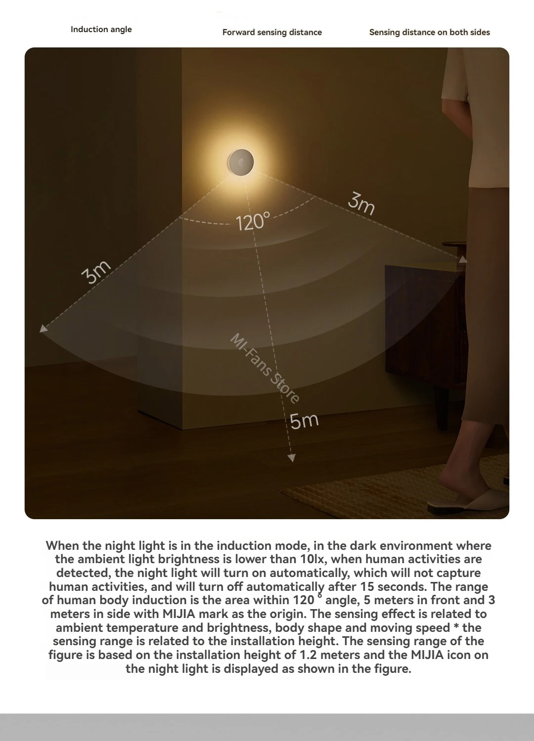 Xiaomi Mijia Night Light 3 description image 6