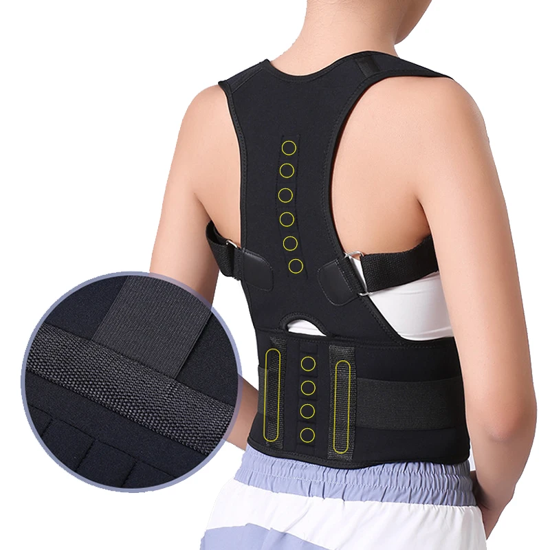 Upper Back Brace Pain Orthotics Shoulder Support Scoliosis