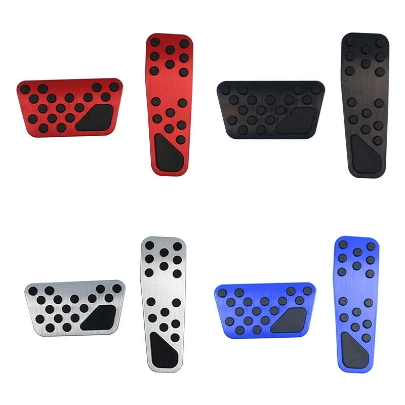 Copertura Del Pedale Dell'Acceleratore Del Freno Dell'Automobile Della Lega Di Alluminio Di 2 Pz/Set Per Il Caricatore Di Dodge Challenger Chrysler 30