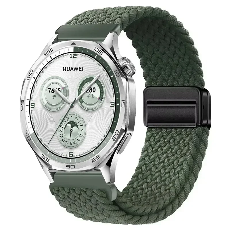 Braided Nylon Loop Strap with Magnetic Buckle 22/20mm