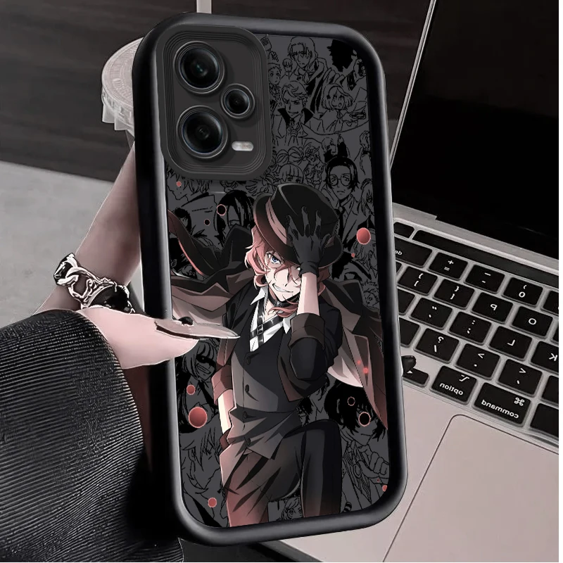 Anime Bungo Stray Dogs Per Redmi K50 K40 K30 K20 12C 10C 9C 9At 9A Ultra Pro Prime Eye Ladder Phone Case