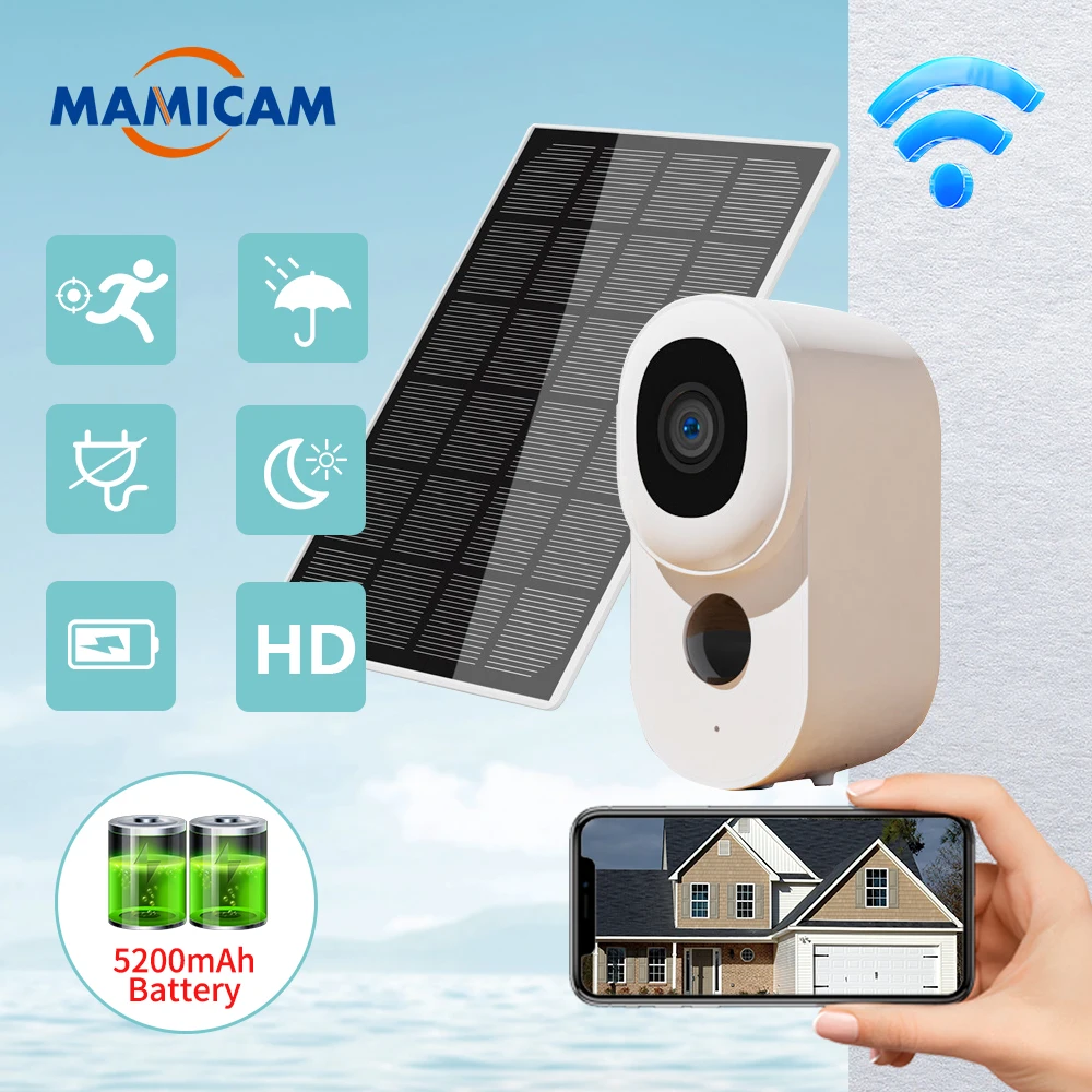 Outdoor Wifi Battery Camera 3MP HD Low Power Rechargeable Battery Wireless CCTV Video Survilliance Camera PIR Motion Detect tuya 3mp wifi battery solar power outdoor security pir motion detect spotlight color night vision cctv surveillance siren camera