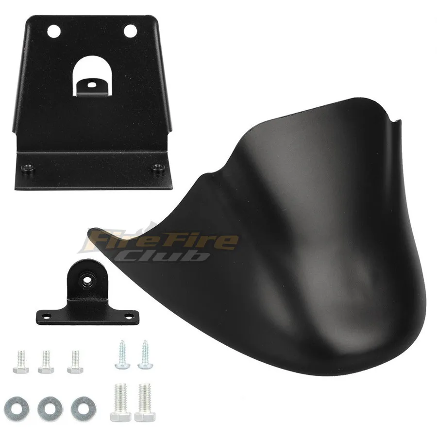 Motorcycle Front Bottom Spoiler Mudguard Air Dam Chin Fairing Harley XL Sportster 883 1200