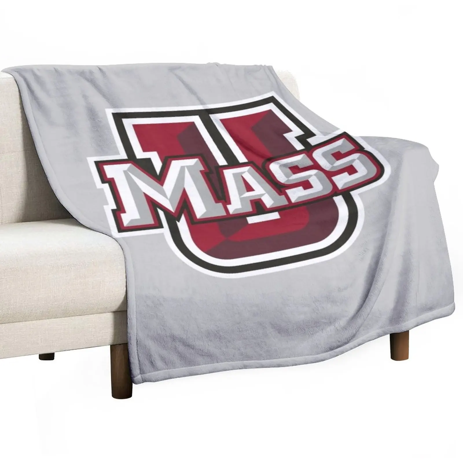 

UMass at Amherst of Athletics logo Throw Blanket Luxury Thicken Blanket Hairy Blankets