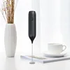 USB Rechargeable MINI Milk Frother  Foam Maker Coffee Whisk Mixer Electric Handle Blender Egg Beater 4