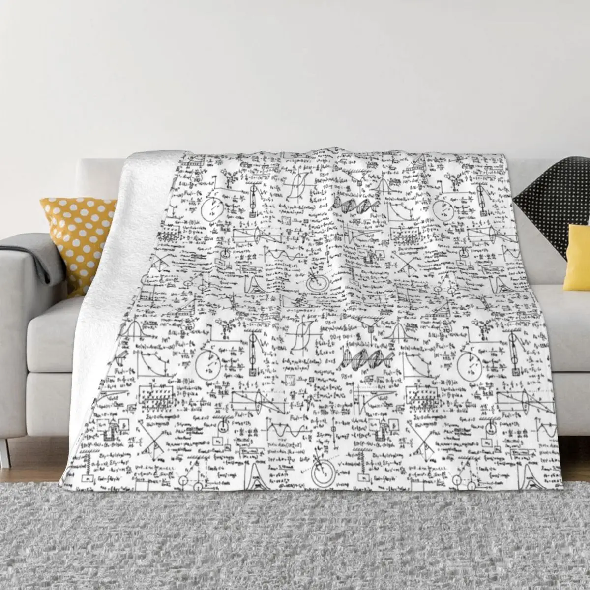 

Physics Equations Throw Blanket anime blanket Softest Blanket Cute Blanket Plaid Moving Blanket
