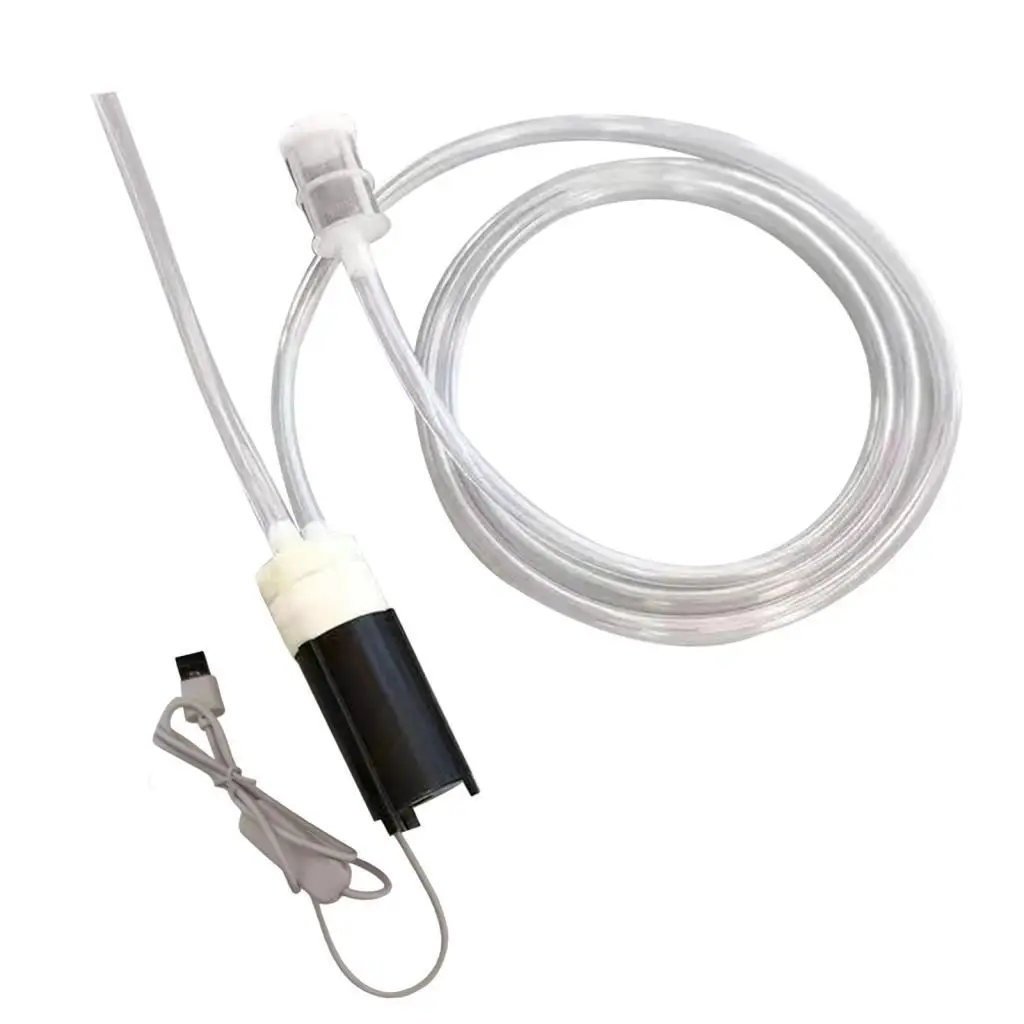 Portable Liquor Suction Device Home Brewing Beer Siphon Filter Siphon Tube Water Liquid Transfer Pump Mini Electric Wines Pump brewing siphon hose beer brewing equipment