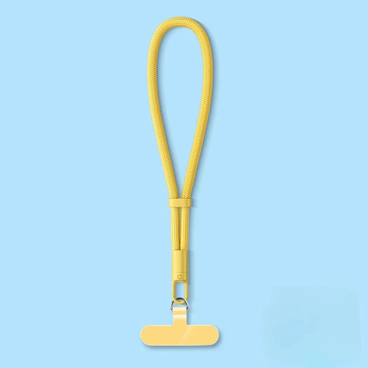 Universal Adjustable Phone Lanyard with Self-Locking Anti-Drop Design - Durable Polyester Wrist Strap