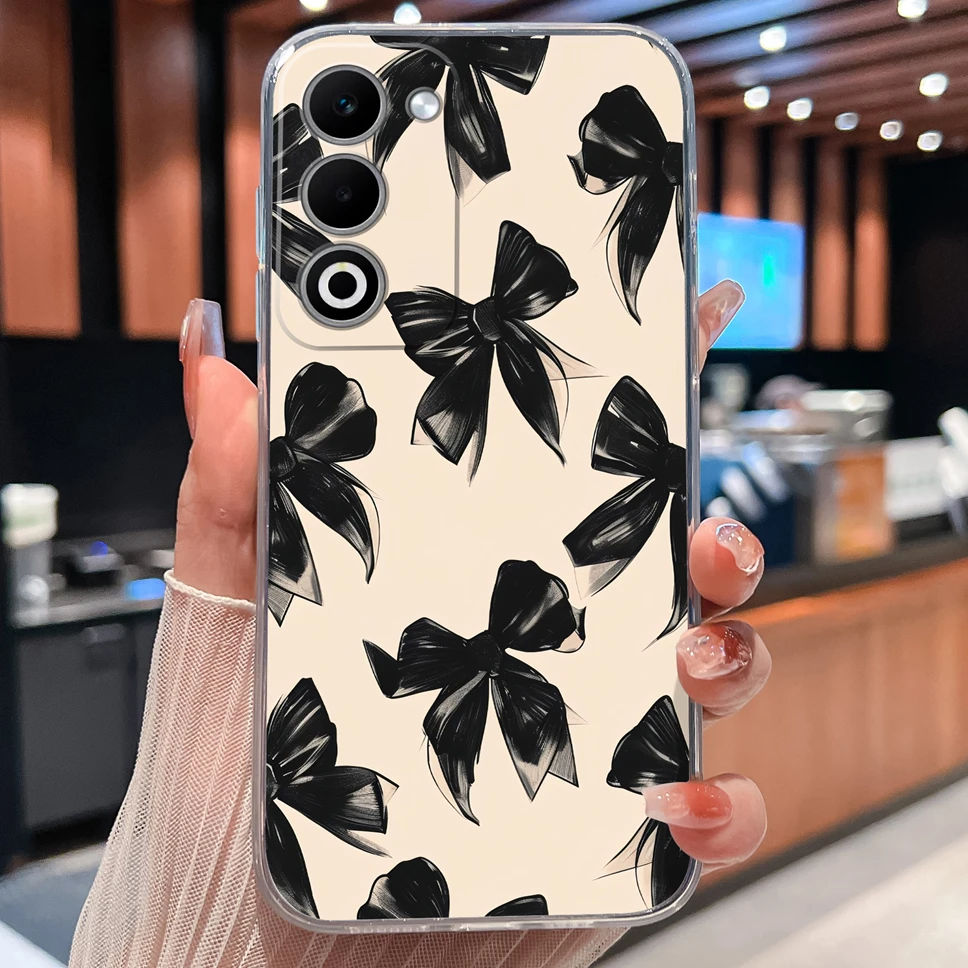 Lovely Animal Cartoon Soft TPU Transparent Silicone Bumper Phone Case