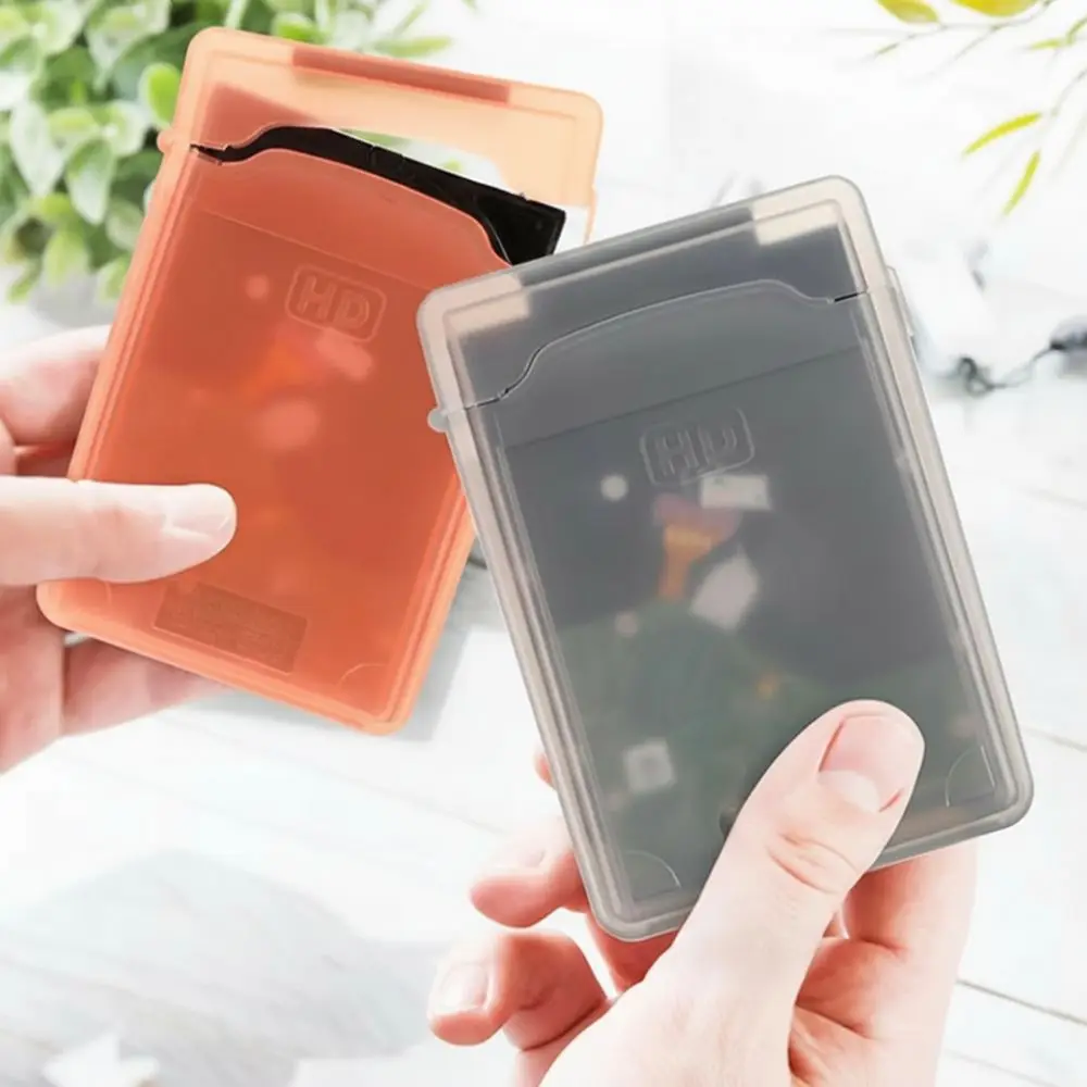 Shockproof External Hard Drive Storage Case - Durable Plastic Protection