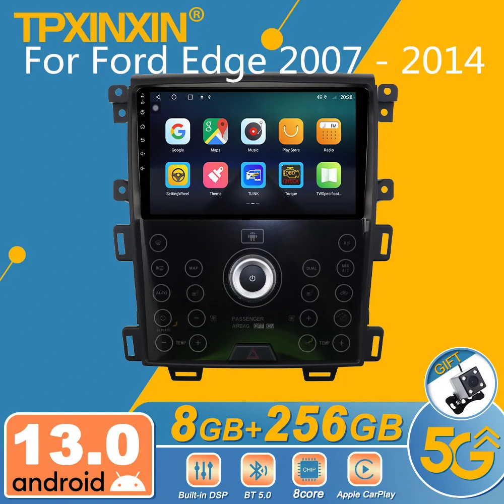 

For Ford Edge 2007 - 2014 Android Car Radio 2Din Stereo Receiver Autoradio Multimedia Player GPS Navi Head Unit Screen