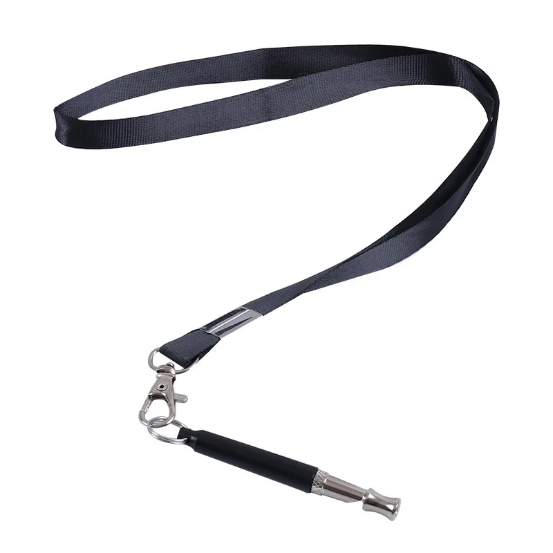 Dog Training Whistle Ultrasonic Adjustable rope Lanyard Outdoor Trainer Dog Obedience Training Pet Compliance