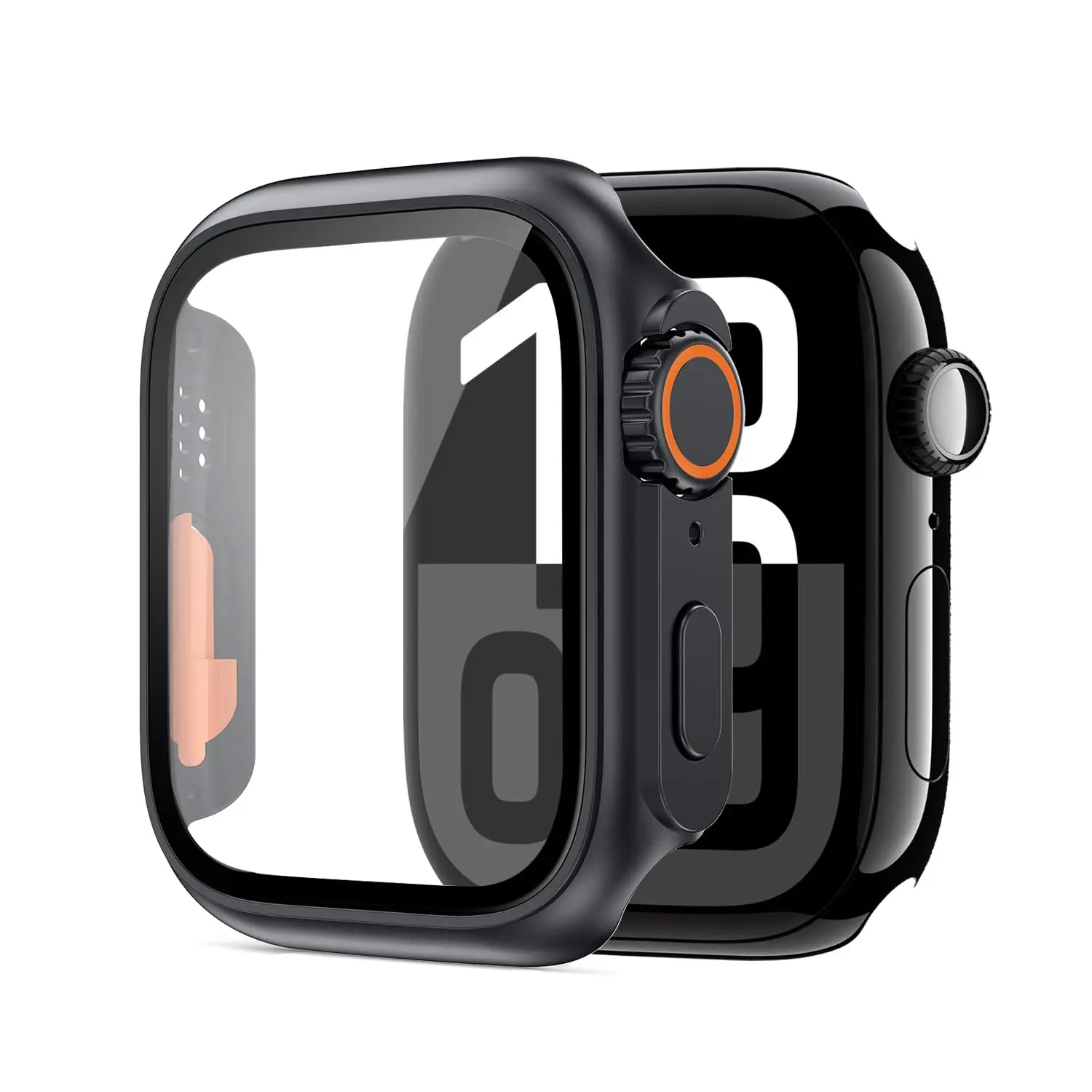 Premium Tempered Glass Screen Protector Case for Apple Watch with Ultra 3 PC Cover - Enhanced Durability & Protection