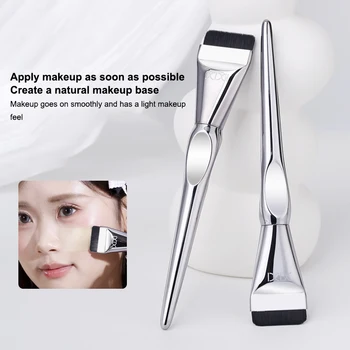 Pennello per fondotinta ultra sottile Pennello per contorno viso leggero Pennello per contorno piatto Pennello per fondotinta in crema Pennelli per trucco Bellezza