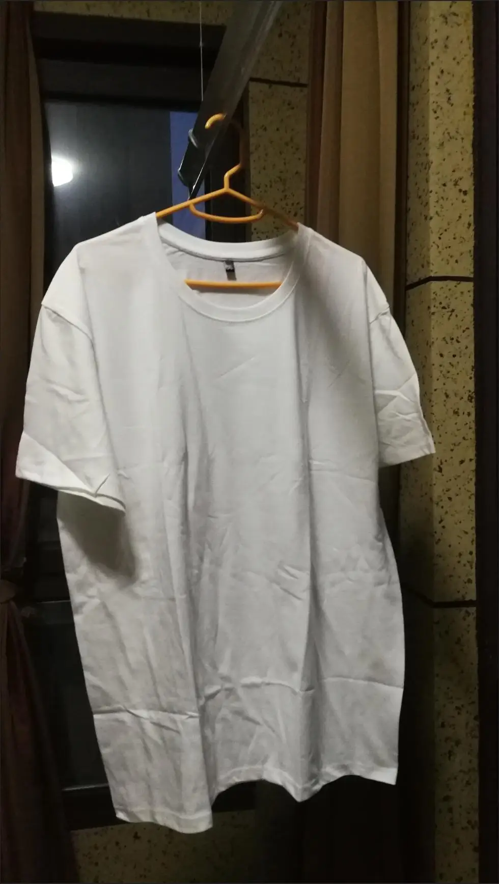 Men Half Sleeve Undershirt Cotton Fabric Men 's T-shirt Casual Tooling Summer and Winter for White Season for Big Sizes up