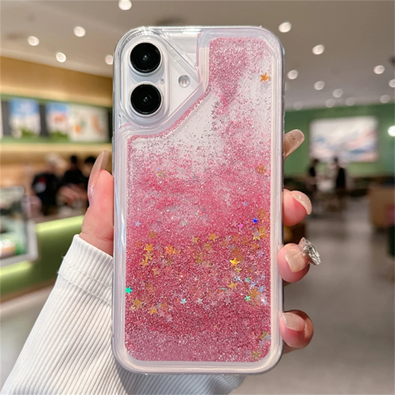 Screen Protector Iphone Plus Case Glitter Water Liquid Quicksand