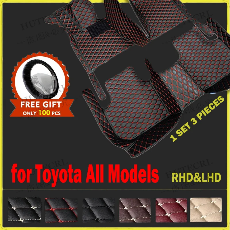 

Автомобильные коврики на заказ для Toyota, коврики для всех моделей Land Cruiser Prado Camry Rav4 Corolla Highlander Yaris Venza Prius Alphard