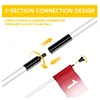 Golf Flagstick Practice Putting Green Flag Stick for Yard Golf Pole Pin Flagpole Portable 2-Section Design 3