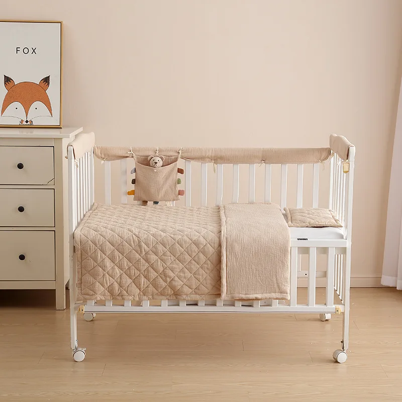 Baby Quilt Spring Cotton Soft Skin-friendly Breathable Kid Sleeping Cover Blanket Student Dormitory Quilt Cartoon Baby Bedding