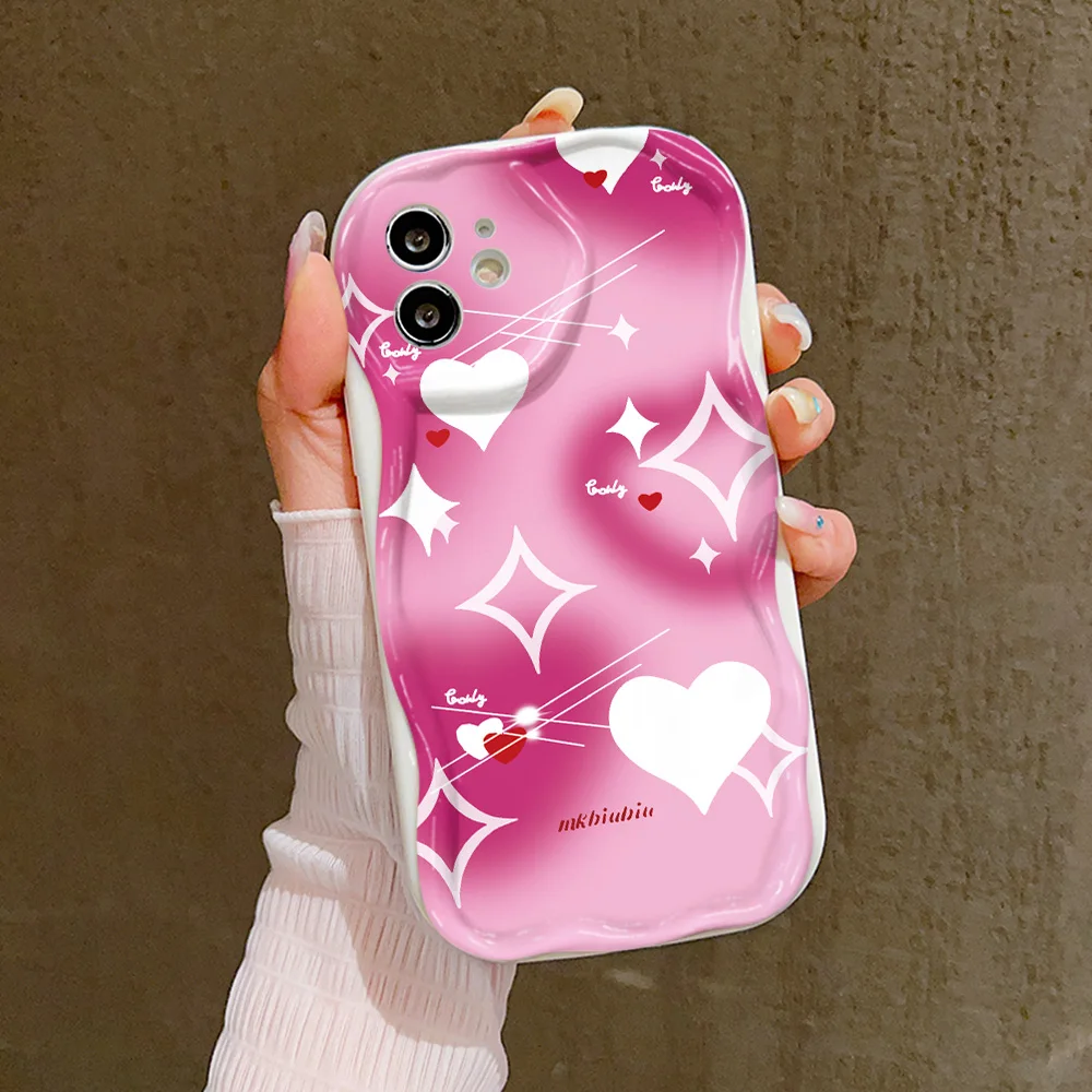 thumbnail image 1 of Aesthetic Case For Samsung Galaxy S22 S23 Ultra S24 S20 S21 FE A53 A52S A54 5G A 54 A55 A34 A14 A13 A24 A51 A25 A35 Cases Cover, 1 of 5