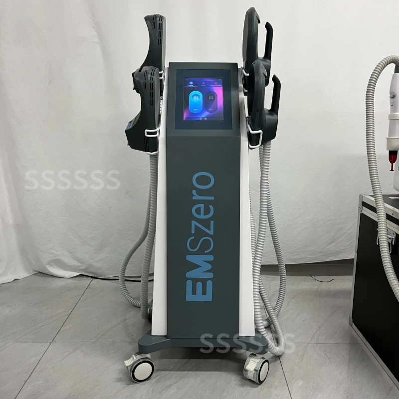 EMSzero NEO RF 2024 Profesional EMS Body Sculpting Machine Muscle Stimulation Fat Removal 4 RF Handle EMSSLIM HIEMT PRO