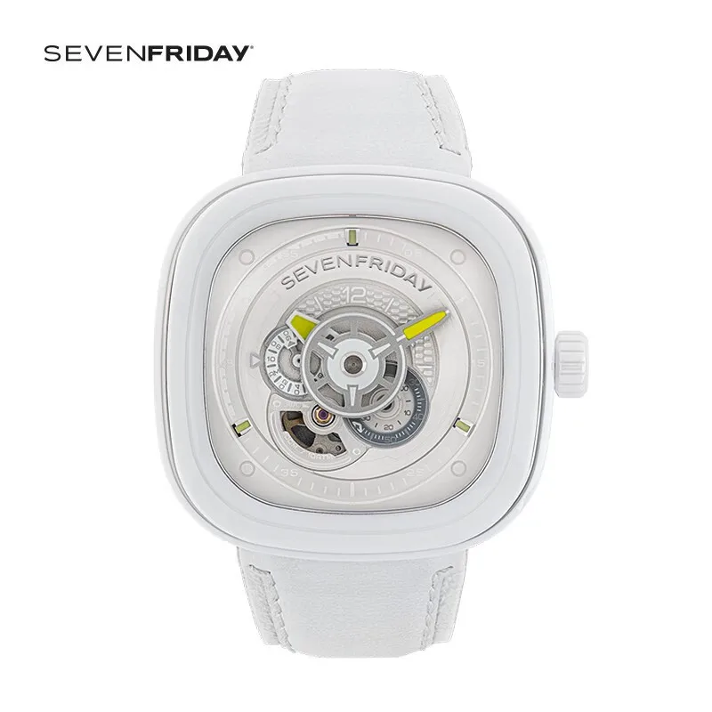 Sevenfriday Orologio Meccanico Completamente Automatico P1C/04 Orologio Da Donna Orologio Meccanico Di Marca Di Lusso Coppia Tipo Di Diario