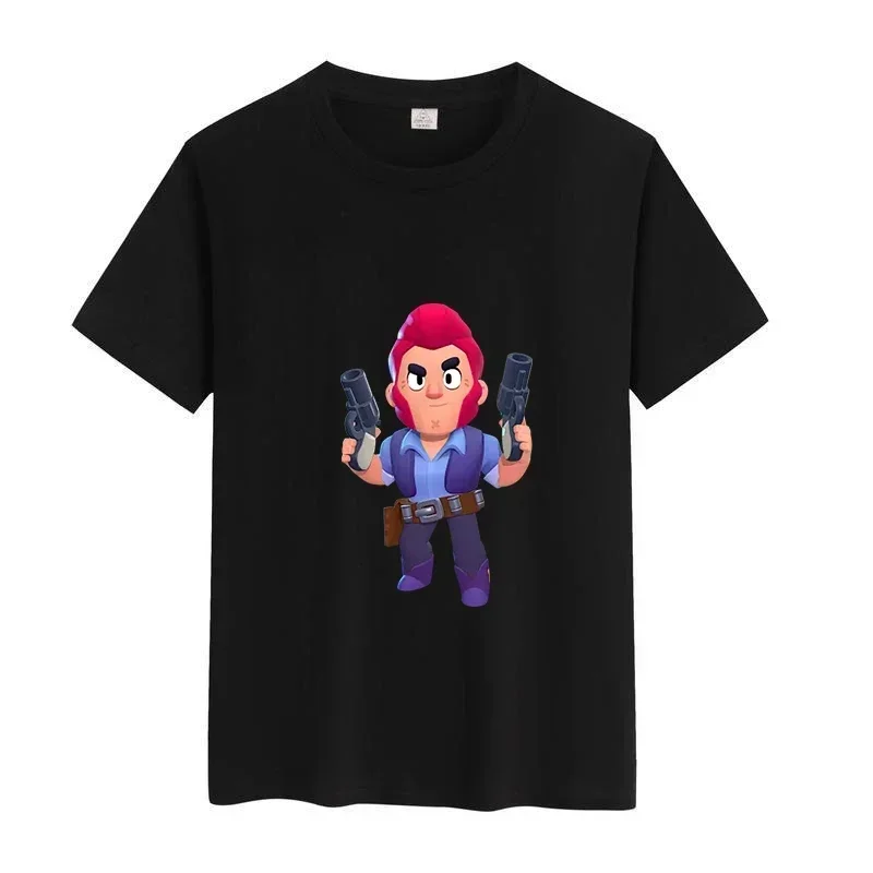 thumbnail image 1 of Camiseta con estampado de anime para niños y adolescentes, disfraz de Leon Spike, ropa de algodón para niños, divertida camiseta informal para niño y niña, 1 of 5