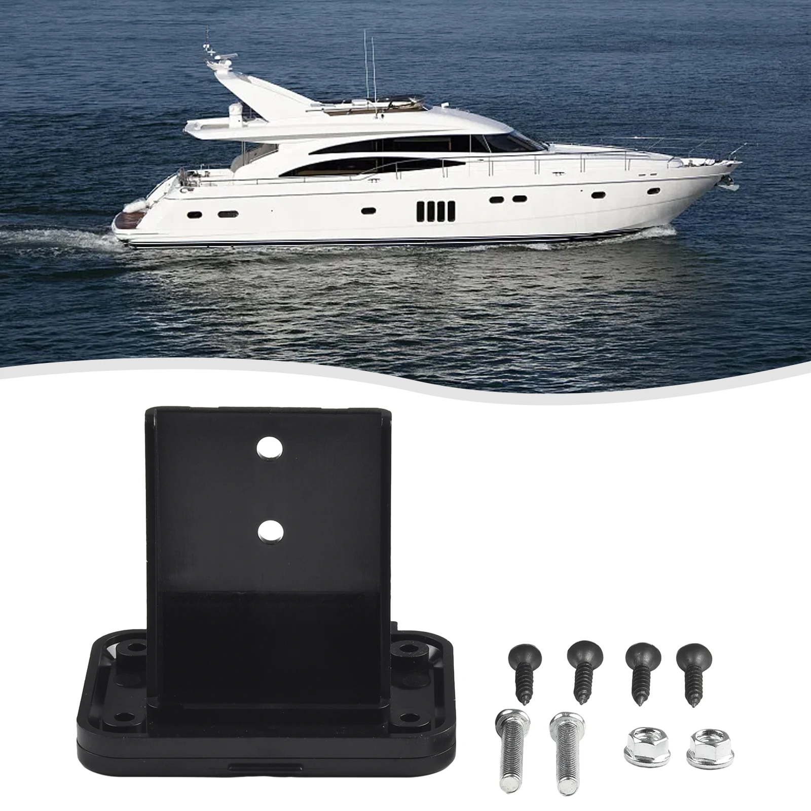 

120A FOR Anderson Plug Flush Mount Bracket Panel Bracket With Cover For Caravan 2 Stitches Automobile Ships Parts Accessories