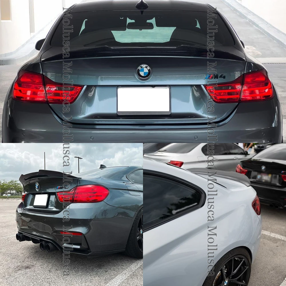 MAXEQ BMW M4 F82 2014-2020 カーボンファイバーリアスポイラー MAXEQ BMW M4 F82 2014-2020 カーボンファイバーリアスポイラー